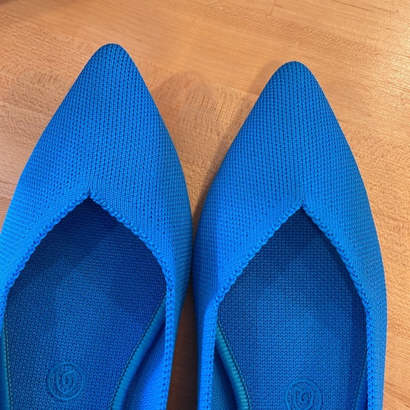 Rothy's  The Point Blue Size 8.5 (no packaging included) - Picture 4 of 8